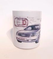 Audi TT 8N Tasse Becher Mk1 Quattro Coupé Cup Mug Baden-Württemberg - Crailsheim Vorschau