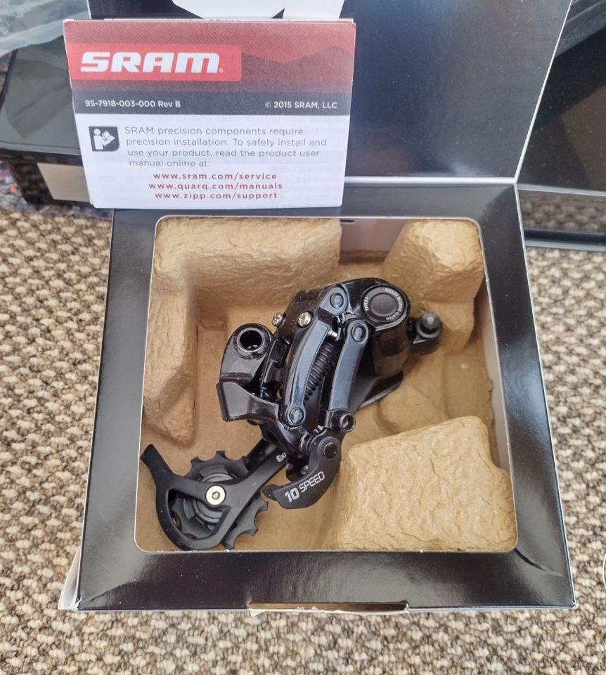 SRAM Schaltwerk lang GX 2x10 Type 2.1 Gravel MTB 10-fach NEU in Büdelsdorf