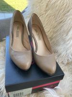 Buffalo ❤️ Damen Schuhe ❤️ Pumps, Gr.38, taupe, Leder Baden-Württemberg - Lehrensteinsfeld Vorschau