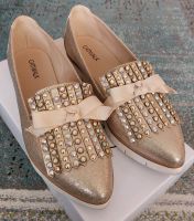 Elegante goldfarbene Loafer Gr. 37 Baden-Württemberg - Markgröningen Vorschau