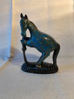 Besonderes Original aus Indien: Pferd Skulptur Gold blau Berlin - Friedenau Vorschau