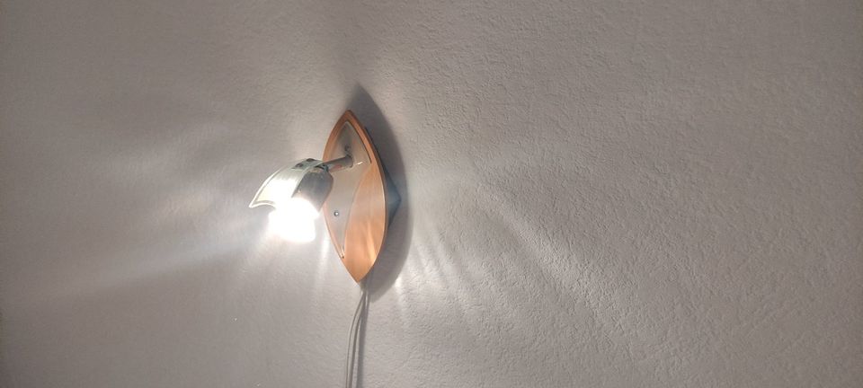 2x Nachttisch Lampen Wandmontage Wandlampe Schlafzimmer in München