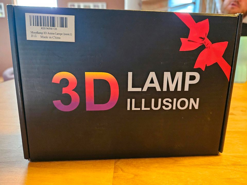 3D Illusion Lampe Sonic in Mutterstadt