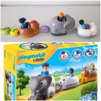 Tierzug PLAYMOBIL 123 Elefant Katze Huhn Horn-Lehe - Lehesterdeich Vorschau