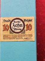 Notgeld Gutschein 10 Pfennig der Stadt Wetzlar 1920 Frankfurt am Main - Hausen i. Frankfurt a. Main Vorschau
