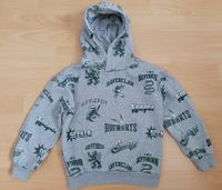 grauer Hoodie (Marke: H&M, Gr. 128) Bayern - Bessenbach Vorschau