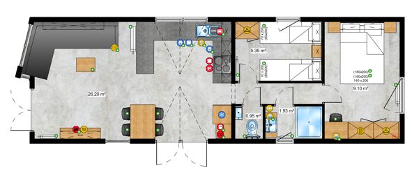 Tinyhaus / Tinyhouse / Fertighaus / Mobilheim / Wohnhaus 12,5 x 4m I top isoliert I sofort verfügbar in Regensburg