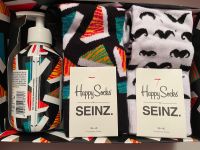 Happy Socks Set Geschenkset 2 paar Socken + Handseife 36-40 Mecklenburg-Vorpommern - Neubrandenburg Vorschau
