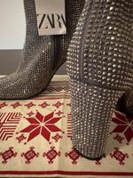 Zara Stiefeletten Strass Silber neu 38 Essen - Steele Vorschau