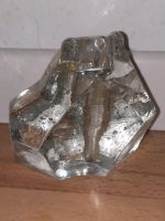 Alte Vase, Glas, Eisglas, Eisblock, 70iger, Niedersachsen - Königslutter am Elm Vorschau
