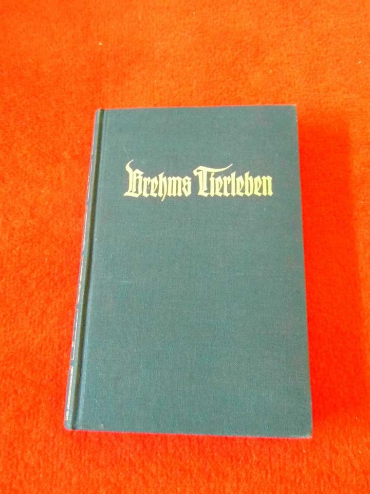 ✴️ Brehms Tierleben, 36 Bände, 1927, grüne kolorierte Ausgabe ✴️✴ in Kelsterbach