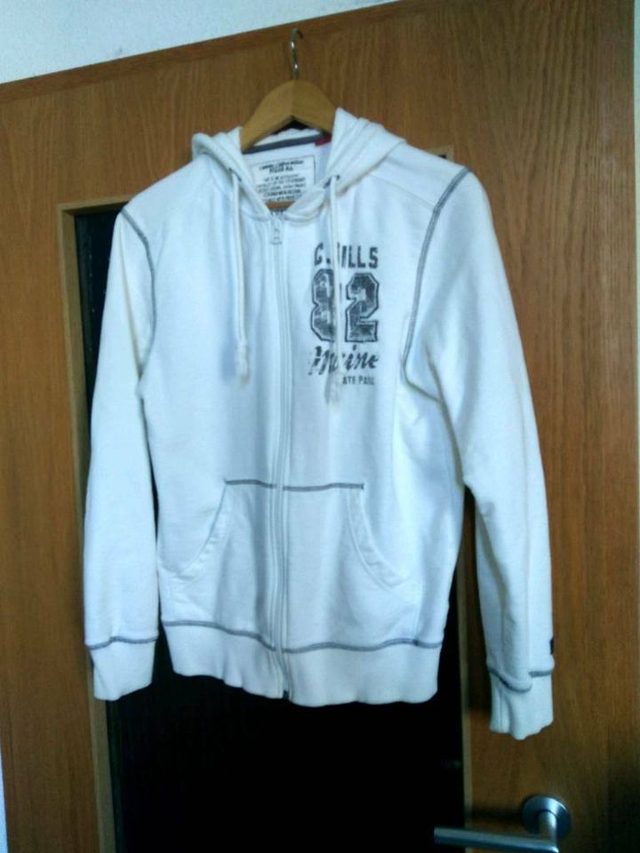 Kapuzenpullover Hoodie weiß L, s.oliver in Zittau