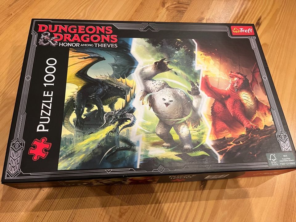 Dungeons & Dragons Puzzle 1000 Teile in Frankfurt am Main