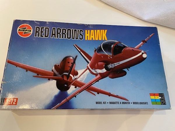 Airfix 03026 Flugzeug Bausatz Red Arrows Hawk in OVP 1:72 in Solingen