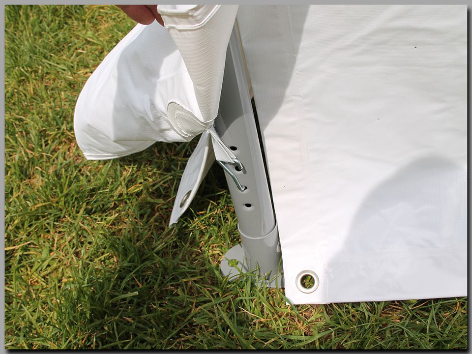 Partyzelt Zelt 4x6 mieten Leihen PVC kein Klappzelt sehr stabil in Lünen