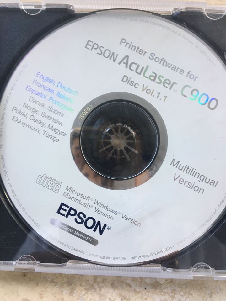 Epson Tonerabfallbehälter S050101 und Printer Software in Waiblingen