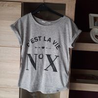 Kinder T-Shirt grau H&M Gr. 146-152 Nordrhein-Westfalen - Euskirchen Vorschau