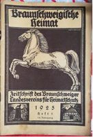 Braunschweigische Heimat Zeitschrift 1921 bis 1971 Antike Zeitung Niedersachsen - Lehre Vorschau