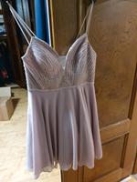 Kleid rosa mit Pallietten Größe 44 Hessen - Schauenburg Vorschau