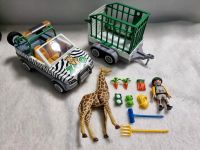Playmobil Set Zoo Fahrzeug Auto Transporter mit Anhänger Giraffe Nordrhein-Westfalen - Bottrop Vorschau