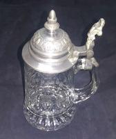 Kleiner Bierkrug, Zinndeckel Bayern - Holzkirchen Unterfranken Vorschau