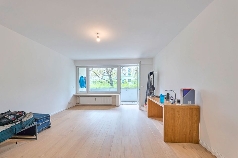 Modernisierte 3-Zimmer-Erdgeschosswohnung mit Einbauküche zwischen Neuhausen & Schwabing in München