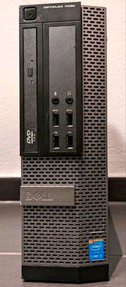 Dell Optiplex 7020, i5, 8gb ram, 240gb ssd, 250gb hdd, Zubehör in Altertheim