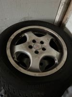 Alu-Felgen VW mit Sommerreifen, 205/60R15 H, mit Felgenschloss Baden-Württemberg - Metzingen Vorschau