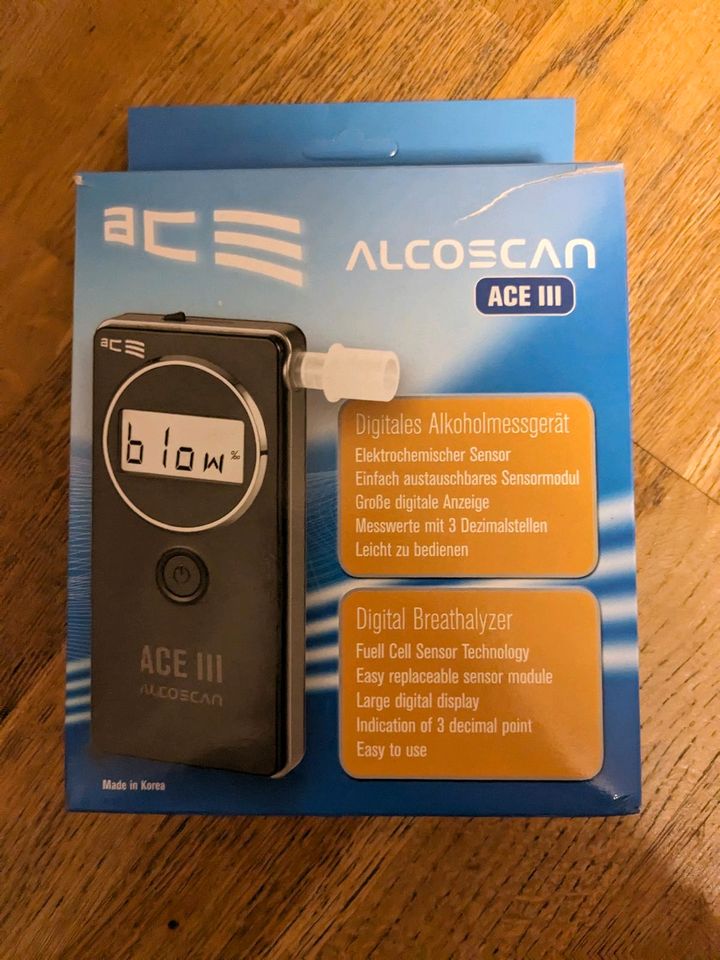 ACE III Premium Alkoholtester (defekt) in Buckow (Märkische Schweiz)