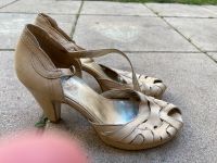 H&M Trend High Heels Sandalen Leder Pankow - Prenzlauer Berg Vorschau