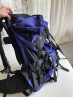 Reiserucksack Wanderrucksack blau schwarz groß Backpacker gepolst Wandsbek - Hamburg Marienthal Vorschau