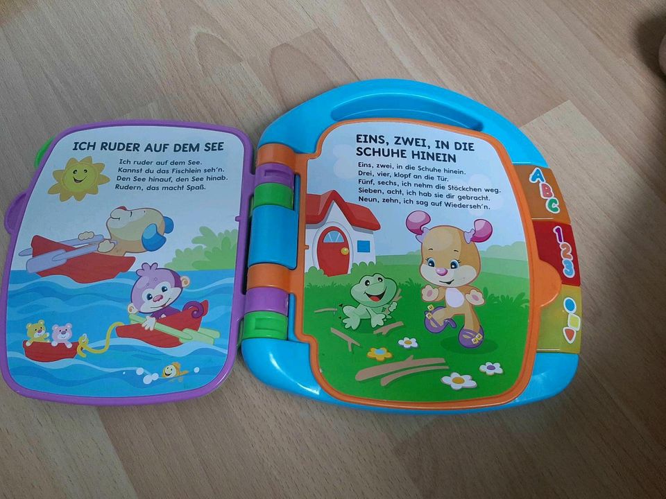 Kinderlieder Buch fisher-price Babyspielzeug in Frensdorf