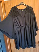 schwarzer Jumpsuit mit Spitze und weiten Ärmeln Größe 4XL Nordrhein-Westfalen - Telgte Vorschau