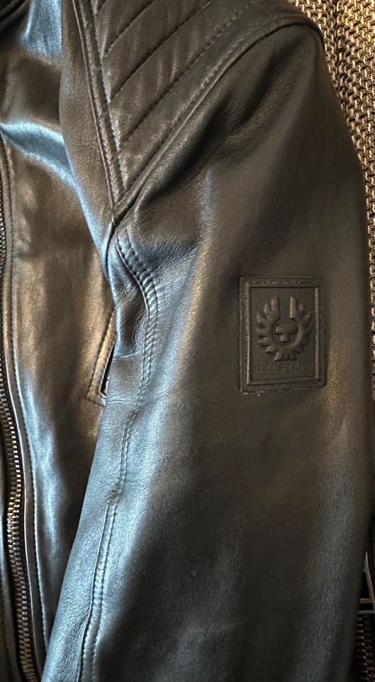 Belstaff V Racer 2.0 Herren Lederjacke schwarz Gr. 56 in Wolfsburg