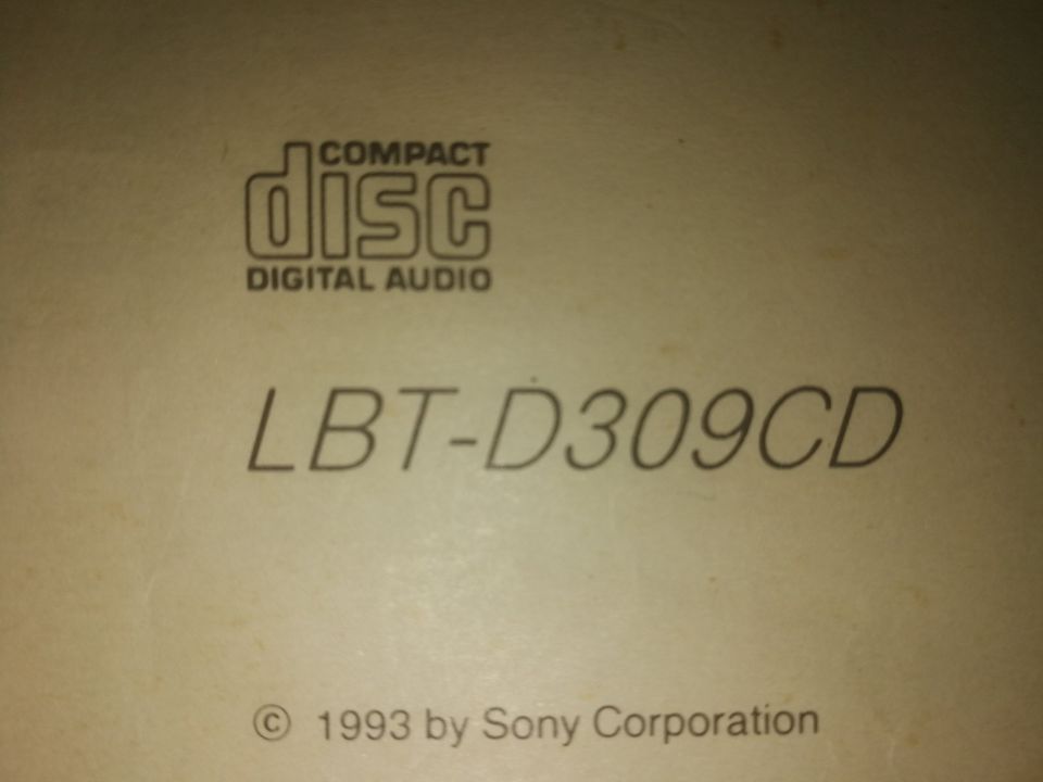 Sony LBT-D309 HiFi Anlage 1994 CD Kassetten Plattenspieler Tuner in Leipzig