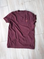 Hollister S Herren T-Shirt V Neck bordeaux Nordrhein-Westfalen - Gladbeck Vorschau