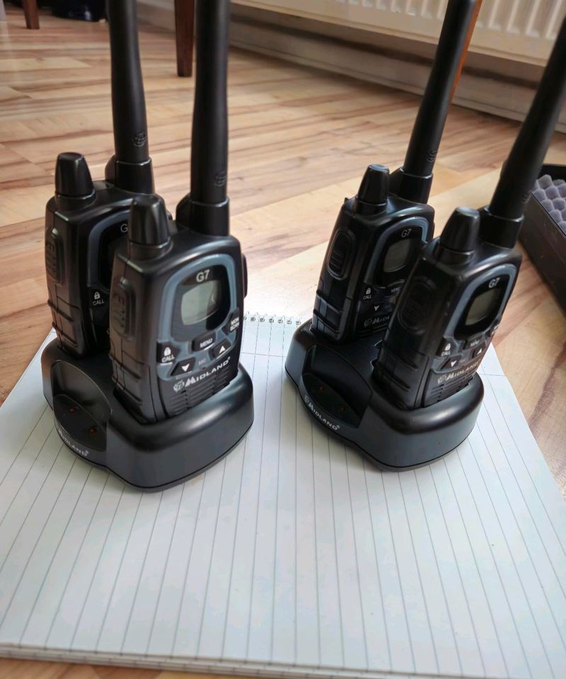 4× Midland G7 XTR Kofferset  Walkie-Talkie in Ahlen