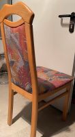 4 stabile Stühle, Eiche / Stoff, super Zustand Bayern - Augsburg Vorschau