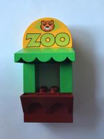 Lego Duplo Zoo Kassenhäuschen überdacht Eingang mit Stand  Nordrhein-Westfalen - Kempen Vorschau