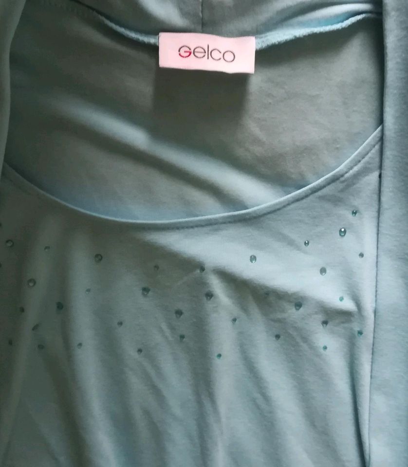 Gelco Blusenshirt m. Glitzer, wie NEU, Gr. 40 Shirt in Netzschkau