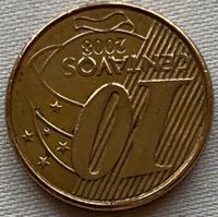 Münze Brasil 10 centavos 2008 gedreht 180 Gratisversand Niedersachsen - Wolfsburg Vorschau