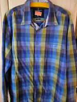 Herrenhemd langarm Casa Moda XXL(45/46) blau/grün kariert Nordrhein-Westfalen - Lennestadt Vorschau