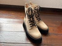 Boots Schuhe mit Plateau Sohle Plateauschuhe Gr.38 Niedersachsen - Bohmte Vorschau
