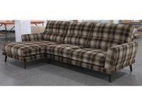 DESIGN ECKSOFA WOHNZIMMER COUCH HOCHWERTIG POLSTERUNG HOLZ METALL Bayern - Weßling Vorschau