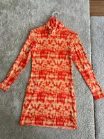 Boohoo Bodycon Kleid Gr. 40 | Neu | Ornage-Gelb Print | Stretch Berlin - Charlottenburg Vorschau