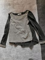 Pullover/Shirt, schwarz mit rosa Herzen, ungetragen, aus Italien Brandenburg - Nuthetal Vorschau