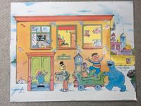 Platzdeckchen Motiv Sesamstrasse Sesamstraße Größe 51 x 41 cm Niedersachsen - Wallenhorst Vorschau