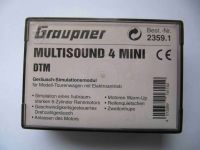 Graupner Multisound 4 DTM Mini,   Best.Nr. 2359.1 Baden-Württemberg - Kirchheim unter Teck Vorschau