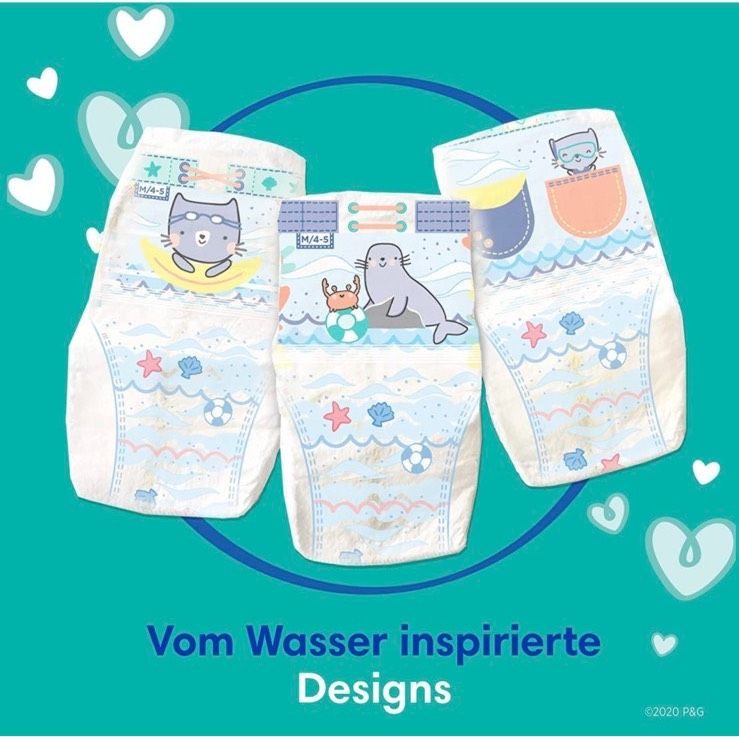 Pampers Baby Windeln Größe 3-4, Splashers, Einweg Schwimmwindel in Hanau