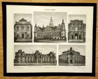 Antike Grafik Dresden Alte Bauten 1897 RAR.! Hessen - Wiesbaden Vorschau